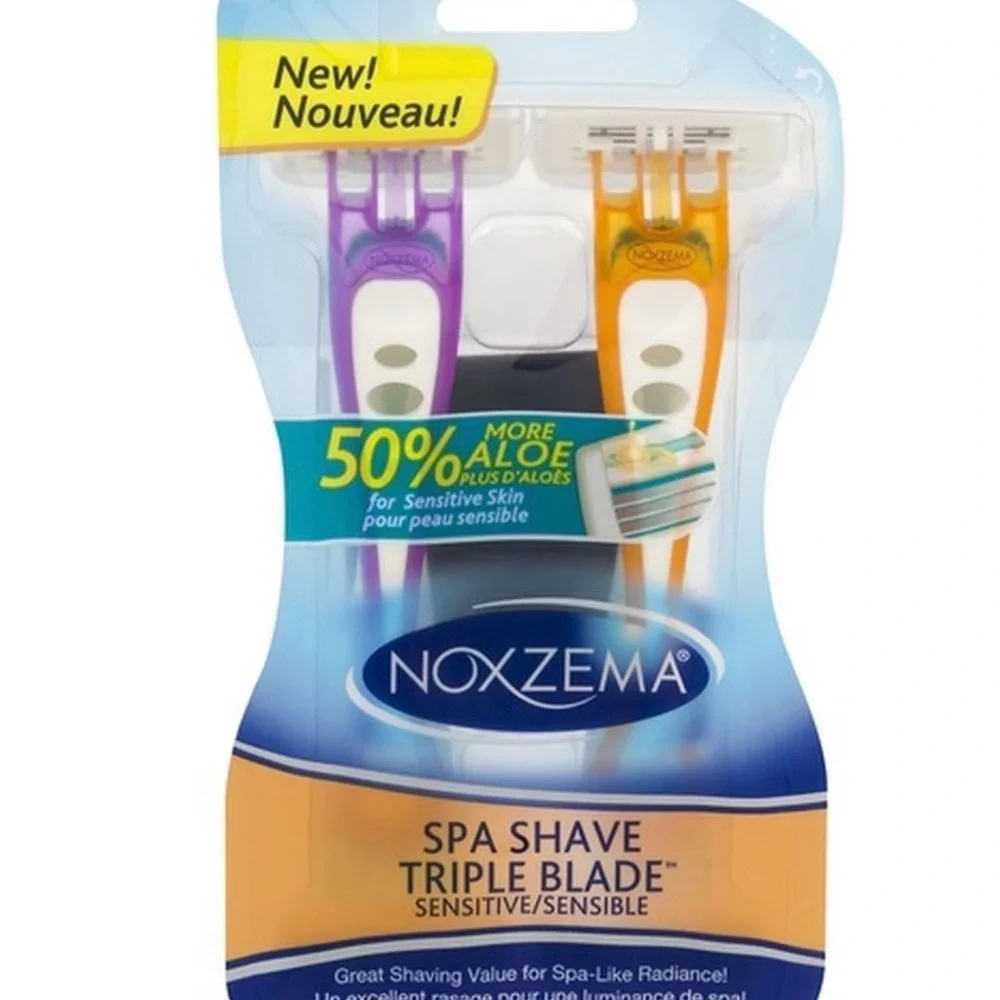 4 Noxzema Essential 3 Triple Blade 4 Packs